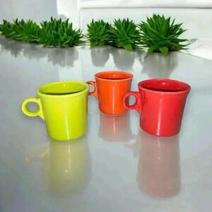 Vintage Fiesta Mugs Homer Laughlin